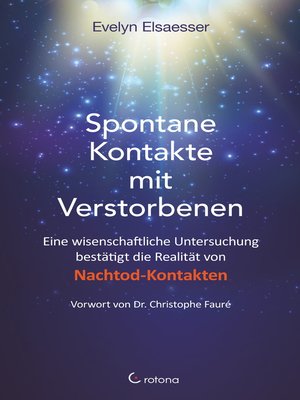cover image of Spontane Nachtod-Kontakte